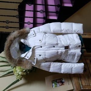 New Andrew Marc Hooded Puffer Jacket - SZ M